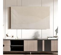 ZGHQHCDRH Copertura per televisore, Copertura for TV con Motivo Geometrico, Copertura for LCD a LED for Esterni for Interni, Protettiva for Display Impermeabile e Protezione Solare(B,65in)
