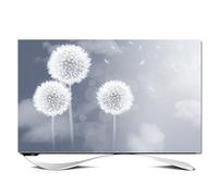 ZGHQHCDRH Copertura per televisore, Modello di Pittura Copertura for Televisione Panno Arte Moderna Protezione Antipolvere for Schermo TV montata a Parete, Colore:A(B,40 43in(102x65cm))
