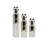ZGHQHCDRH Coppa del mondo Guarda il calcio Coppa isolata Sport Coppa for auto galvanica portatile a prova di perdite(Black,L)
