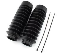 ZGHQHCDRH Copri Forcella Forcelle Moto Copri ammortizzatori Forcella Anteriore Inferiore in Gomma per Moto, soffietti Antipolvere, Adatti per Honda CB400SS CL400 CB400 CB500