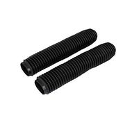 ZGHQHCDRH Copri Forcella Forcelle Moto Soffietti Forcella Anteriori in Gomma universali per Moto Adatti per Honda Yamaha KTM Kawasaki Suzuki EXC SX XC XCF SXF CR CRF YZ DRZ(Black)