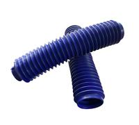 ZGHQHCDRH Copri Forcella Forcelle Moto Soffietti Forcella Anteriori in Gomma universali per Moto Adatti per Honda CR CRF XR 150 230 F 250 250F 250R 300 450 450 F 450R CRF250F(N0341a-Blue)