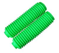 ZGHQHCDRH Copri Forcella Forcelle Moto Soffietti parapolvere per ammortizzatori Anteriori per motociclette Adatti per KL250 XG250 XT225 KLR250 AX-1 250 DR200 Copertura Forcella Sospensione(Green)