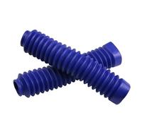 ZGHQHCDRH Copri Forcella Forcelle Moto Soffietti per Forcella Anteriore, Protezione Antipolvere in Gomma per Moto, Stivali Gators, Parti di Modifica per ammortizzatori per Moto(Blue)