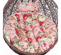 ZGHQHCDRH Cuscino per Sedia a Dondolo, Cuscino for Sedia a Dondolo sospeso, Cuscino for Sedia for Amaca da Esterno con Cuscino, Cuscini for Sedia Spessi Lavabili(Petal 1)