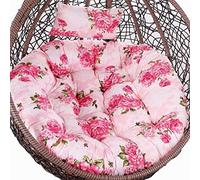 ZGHQHCDRH Cuscino per Sedia a Dondolo, Cuscino for Sedia Amaca sospesa Addensato con Fodera Lavabile, Solo Cuscini for Sedia a Dondolo sospesi for Esterni, Tappetino for Sedia(Petal 2)