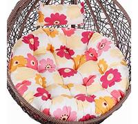 ZGHQHCDRH Cuscino per Sedia a Dondolo, Cuscino for Sedia Amaca sospesa Addensato con Fodera Lavabile, Solo Cuscini for Sedia a Dondolo sospesi for Esterni, Tappetino for Sedia(Sun 1)