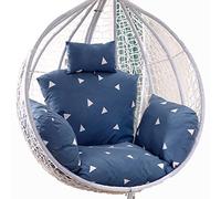 ZGHQHCDRH Cuscino per Sedia a Dondolo, Cuscino for Sedia sospesa, Cuscino for Sedia a Dondolo Cuscini Comodi for mobili da Giardino for Esterni Cuscini for tappetini for Appendere l'amaca(Triang)