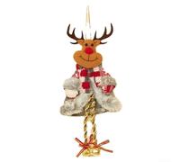 ZGHQHCDRH Decorazioni Festive, Stravaganti Ornamenti for Campane di Natale con Personaggi Unici, for celebrazioni Festive(Deer)