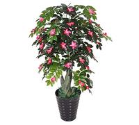 ZGHQHCDRH Fiori Artificiali in Vaso, Alberi Artificiali for la Decorazione della casa Albero Artificiale Soggiorno Grande Pavimento Interno Simulazione pianta in Vaso Decorazione