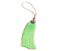 ZGHQHCDRH Frangia con Nappine, 5 Pezzi Tai Chi Materiale Poliestere Kungfu Cinese Spada Forniture for Arti Marziali Accessori drammatici(Fruit Green)