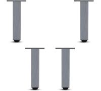 ZGHQHCDRH Gambe per mobili, Gambe for mobili da 4 pezzi, Piedini di supporto for regolabili, ricambio fai-da-te, Tavolino caffè/Mobile TV/Armadio/Gambe for mobiletto bagno(20cm(7.9in))