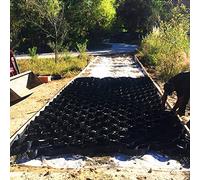 ZGHQHCDRH Geogriglia, Pavimentazioni permeabili ecologiche con geogriglia e Forma a Nido d'Ape for vialetti marciapiedi in calcestruzzo for impieghi gravosi(200cm x 900cm)