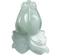 ZGHQHCDRH Good luck,jade pendant,jade jewelry, Luxurious and Exquisite Natural Jade Necklace Detailed Fish &Pendant Symbol of Good Luck and Prosperity