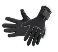 ZGHQHCDRH guanti da immersione, Guanti da nuoto e immersioni neri 3 mm, for tenere al caldo l'attrezzatura for lo snorkeling, antigraffio, for vela, kayak surf, for pagaia(Nero,M(Length23.5cm))