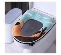 ZGHQHCDRH Il Cuscino del Bagno, Cuscino for Sedile WC, Cuscini for Universale for Grande Guarnizione for for Uso Domestico Quattro Stagioni Sedile Invernale(Gray)