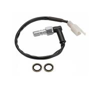 ZGHQHCDRH Interruptor de Motocicleta 1 pz Interruttore Luce Posteriore Freno Idraulico Universale per Moto Bullone Cavo Accessori per Motocicletta botón de Arranque Moto(M10X1.00)
