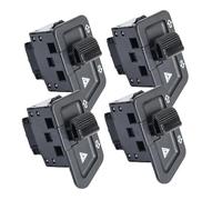 ZGHQHCDRH Interruptor de Motocicleta Luci di Avvertimento per motociclette Interruttori a Doppio lampeggio Accessori per la Modifica di Veicoli elettrici per motociclette botón de Arranque Moto(4pcs)