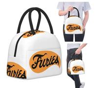 ZGHQHCDRH La Borsa per Il Pranzo isolata Baseball Furies Gang per Bambini Scatola Termica per Alimenti Tote Contenitore Portatile per scatole per Il Pranzo