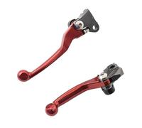 ZGHQHCDRH Leve freni per moto Adatto per Honda CRF250RX 2019-2021 Moto Dirt Bike Pivot Leva Freno Frizione Leva Freno Frizione(Red)