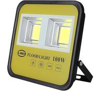ZGHQHCDRH Luci solari, Faretti for Esterni a LED for la casa for Luce di Sicurezza Proiettore Super Luminoso da Pieno Watt, Luce Lavoro Ricaricabile(100W)
