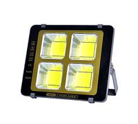 ZGHQHCDRH Luci solari, Luce di inondazione a LED Luci Sicurezza Super Luminose for Esterni Illuminazione Spot 150-1000㎡, Lampada da Lavoro a 6000K IP67 for Cortile Stadio Prato fienile, Nero(200W)