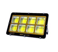 ZGHQHCDRH Luci solari, Luce di inondazione a LED Luci Sicurezza Super Luminose for Esterni Illuminazione Spot 150-1000㎡, Lampada da Lavoro a 6000K IP67 for Cortile Stadio Prato fienile, Nero(400W)