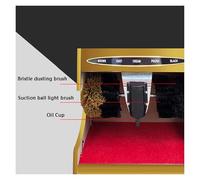 ZGHQHCDRH Lucidatrice per scarpe, Macchina for spazzole elettriche for scarpe for centro commerciale verticale nella hall dell'hotel, in 4 colori disponibili, lucentezza(Rose Gold)