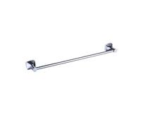 ZGHQHCDRH Maniglie Set di Accessori da Bagno cromati, portasciugamani a Parete, portarotolo di Carta igienica, Gancio per Accappatoio, Set di Accessori Maniglione da Bagno(Single Towel Bar)