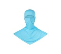 ZGHQHCDRH Maschera solare da 2 pezzi, protezione collo per equitazione, maschera viso integrale antivento traspirante, adatta per moto, pesca e uso all’aperto(Blue)