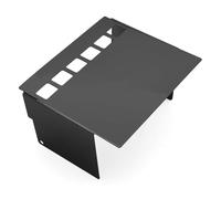 ZGHQHCDRH Moto Copertura Laterale della Batteria Kit Copri Batteria con scanalatura Quadrata per Moto, Adatto per Harley Sportster XLH 1200 883 1991-1997, sostituisce l'OEM 66347-91(Battery Cover A)
