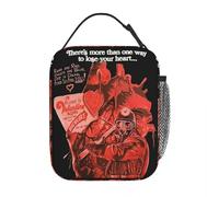 ZGHQHCDRH My Bloody Valentine Borse da Pranzo Isolate Contenitore per Pasti più Fresco Grande Tote Lunch Box Bento Pouch College Travel