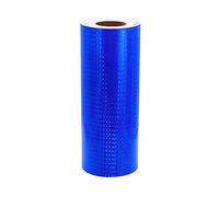 ZGHQHCDRH Nastro in vinile, adesivi riflettenti, nastri di avvertimento, adesivi notturni for corsie e segnaletica di distanziamento sociale(Blue,10m)