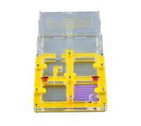 ZGHQHCDRH Nido di formicaio in Acrilico Fai da Te, Studio del comportamento delle formiche, idratante, Naturale, Ecologico, espositore(Yellow)
