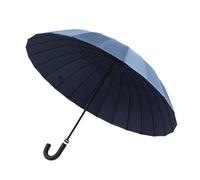 ZGHQHCDRH Ombrello semiautomatico grande, multifunzionale, con manico lungo e manico curvo, da 102 cm, pratico e raffinato.(Navy blue)