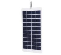 ZGHQHCDRH Pannelli solari, Pannello Solare 20 W 5 V for Telecamera di Sicurezza Caricatore Pannello Illuminazione Cortile for monitoraggio Campanello Esterno