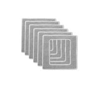 ZGHQHCDRH Panno for La Pulizia Dedicato, Compatibile con Philogeo, Accessori for La Pulizia di Robot Aspirapolvere for Finestre Intelligenti, 21 X 21 Cm