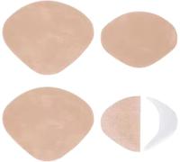 ZGHQHCDRH Patch per riparazione tallone, Toppa autoadesiva for il foro del tallone da 2 paia for la parte posteriore delle scarpe sportive, kit, morbido e resistente(Khaki)