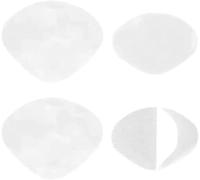 ZGHQHCDRH Patch per riparazione tallone, Toppa autoadesiva for il foro del tallone da 2 paia for la parte posteriore delle scarpe sportive, kit, morbido e resistente(Wit)