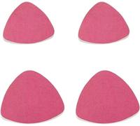 ZGHQHCDRH Patch per riparazione tallone, Toppa autoadesiva for il foro del tallone sul retro di scarpe sportive, scarpe in pelle e tacchi alti, piccoli e grandi(Roze,2 pair)