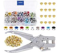 ZGHQHCDRH Perforatore, Kit di Occhielli in Metallo da 400 Pezzi 3/16 Pollici, pinze for punzonatrici for 1 Pezzo, Kit, Set Anelli Tenuta for Scarpe