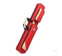 ZGHQHCDRH Pinze per la sigillatura dei profumi, Borsa for stecche da biliardo a sette buche, in tessuto Oxford spesso, portatile, custodia morbida for il trasporto, 1/2-rosso||83x14x7,5 cm(Red)