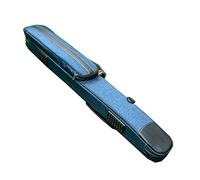 ZGHQHCDRH Pinze per la sigillatura dei profumi, Borsa morbida for stecca in lino spazzolato, contiene 2 calci e 4 aste, borsa morbida a 6 fori, 1/2 borsa for stecca - grigio||82 * 10 * 2 cm(Blue)