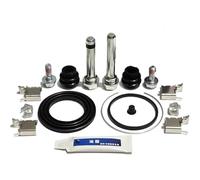 ZGHQHCDRH Pistone del Freno Adatto per Toyota Yaris Sedan Vois 2008-2013 Vite di Guida Perno pistone Coperchio Guarnizione Olio 1 pz Pinza Freno a Disco(D Front Brake 1pc)