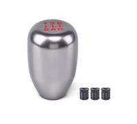 ZGHQHCDRH Pomello Cambio Per Cambio Manuale Manopola Automatico Livello Della Marcia Cambio Universale Per Auto A 5 Velocità Parti Per Auto(Titanium)