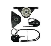 ZGHQHCDRH Regolatore di Finestrini Kit di riparazione per porta scorrevole elettrica lato sinistro adatto per VW T5 TRANSPORTER Multivan Caravelle in poi Pulsantiera Alzacristalli(T5LZ)