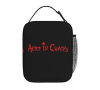 ZGHQHCDRH Sacchetto Pranzo Isolato Studio Chronicles A.I.C Vol.7 Merch Alice in Chains Lunch Food Box Trendy Thermal Cooler Lunch Box