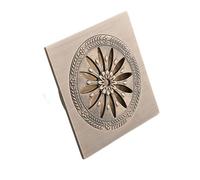 ZGHQHCDRH Scarico Bagno, Tappo di Scarico a Pavimento in Ottone Massiccio Antico Scarico for Doccia Bagno Copertura Quadrata Filtro for Capelli Scarico a Pavimento for Balcone 10 X 10 cm