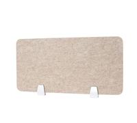 ZGHQHCDRH Schermi acustici, 4 pannelli divisori insonorizzati in feltro for la privacy, for ridurre il rumore e le distrazioni visive, for uffici domestici aule(Light Brown,40~60cm(9mm thick))