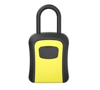 ZGHQHCDRH Serratura a chiave, Cassaforte for chiavi montata a parete con grillo rimovibile, adatta for la casa, fabbrica, l'azienda di decorazione, conservazione e gestione delle del cantiere(Yellow)